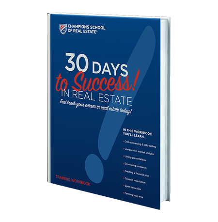 Book Cover - 30 Days to Success in Real Estate