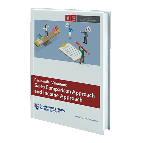 Book Cover - Residential Valuation: Sales Comparison Approach and Income Approach (Appraisal 5)