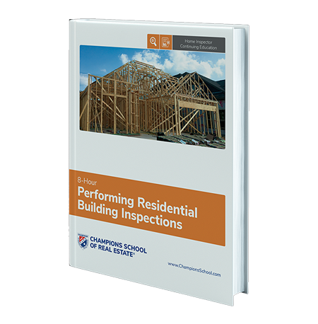 Book Cover - Performing Residential Building Inspections