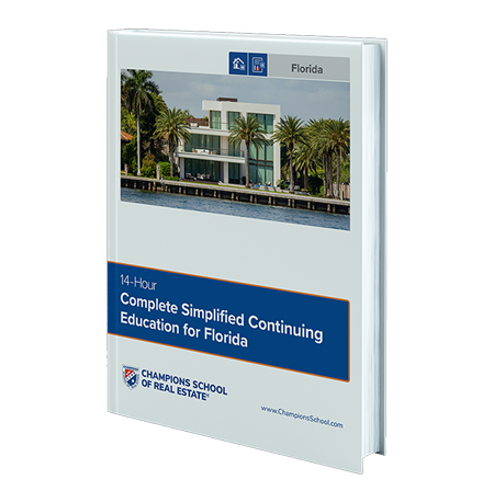 Book Cover - 14-Hour Complete Simplified Continuing Education for Florida